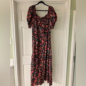 Knox Rose Tiered Ruffle Maxi  NWT 2X
